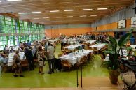 die Halle füllt sich