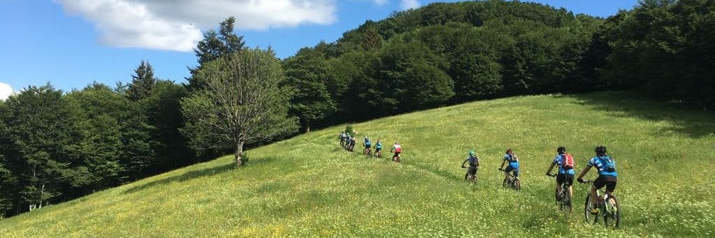 Mountainbiken in schönster Natur