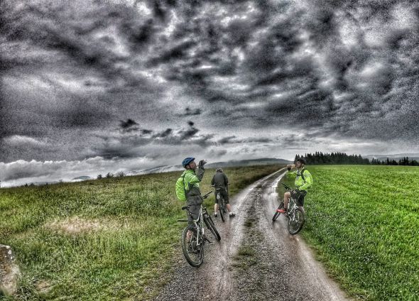 Regentour - oberhalb St. Märgen 