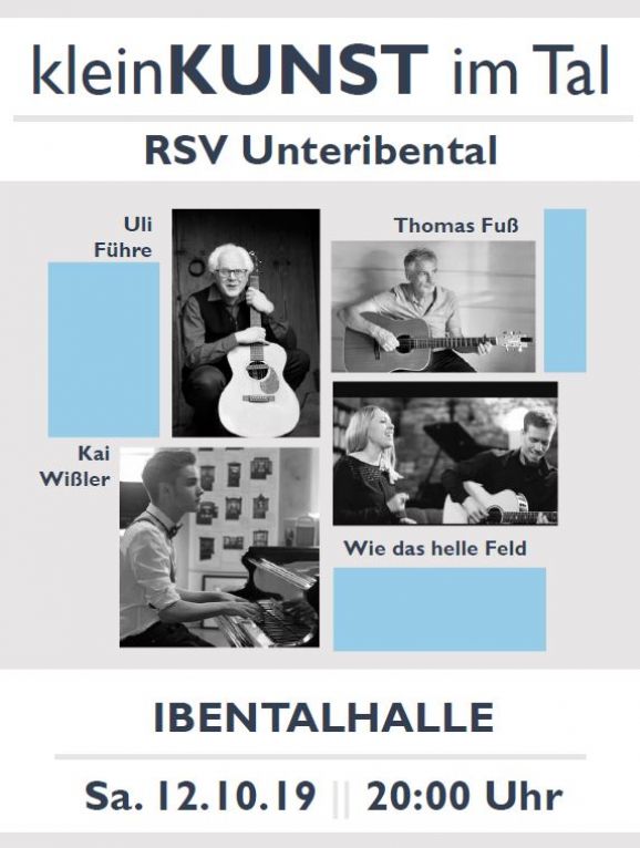 Kleinkunst-Plakat 2019
